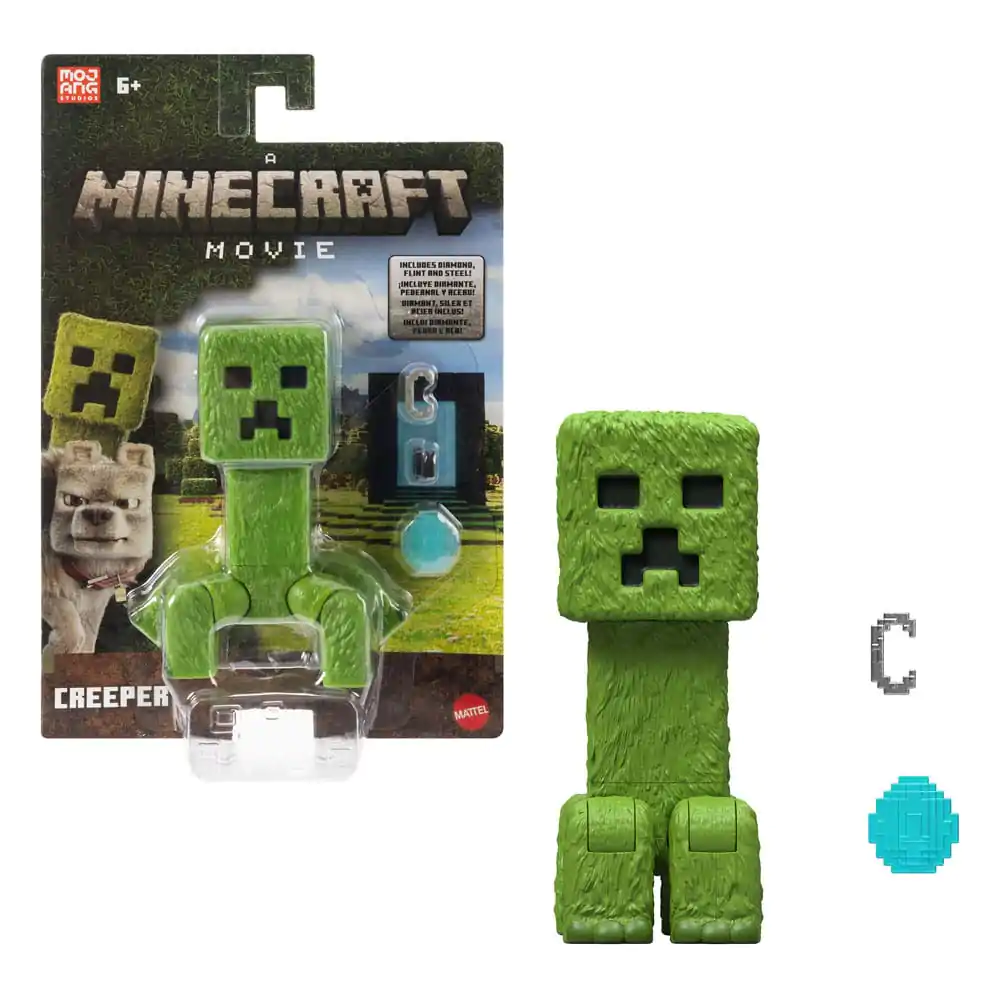 A Minecraft Movie Creeper akciófigura 10 cm termékfotó