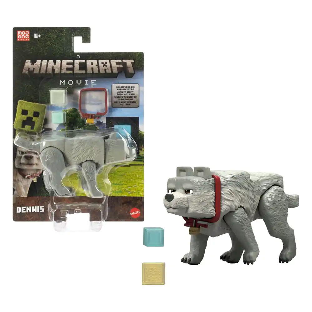 A Minecraft Movie Dennis the Wolf akciófigura 10 cm termékfotó