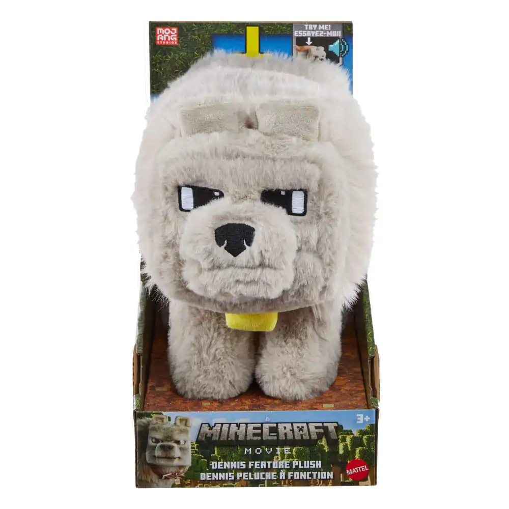 A Minecraft Movie Dennis the Wolf plüss figura 20 cm termékfotó