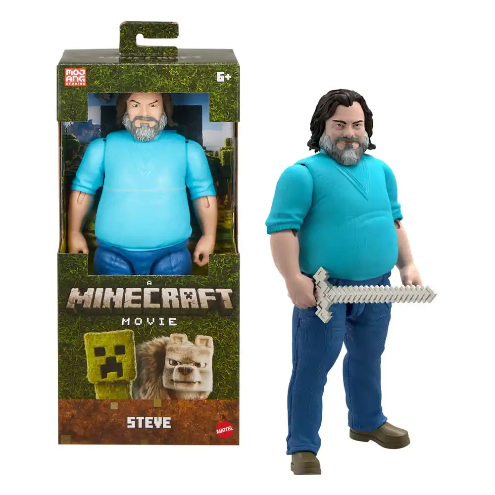 A Minecraft Movie Steve akciófigura 30 cm termékfotó