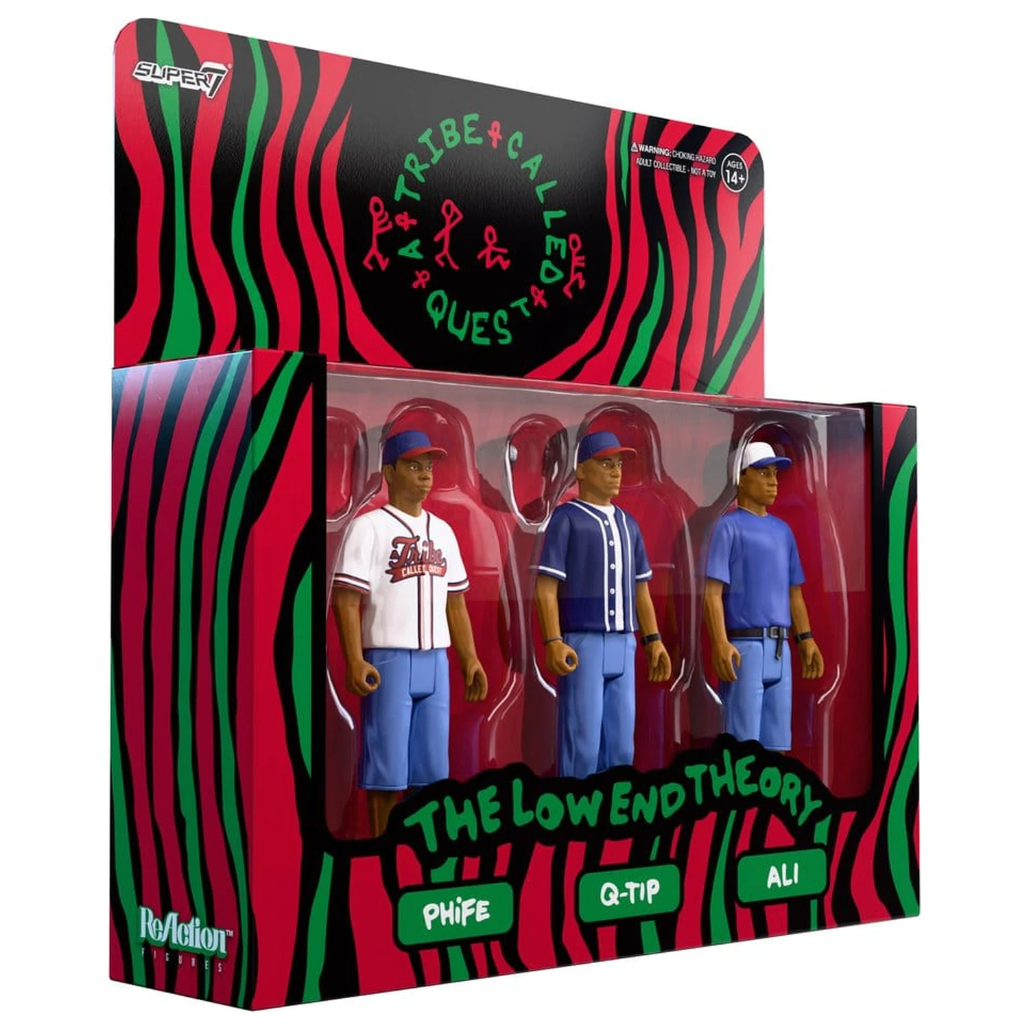 A Tribe Called Quest ReAction The Low End Theory 3 db-os akciófigura csomag termékfotó