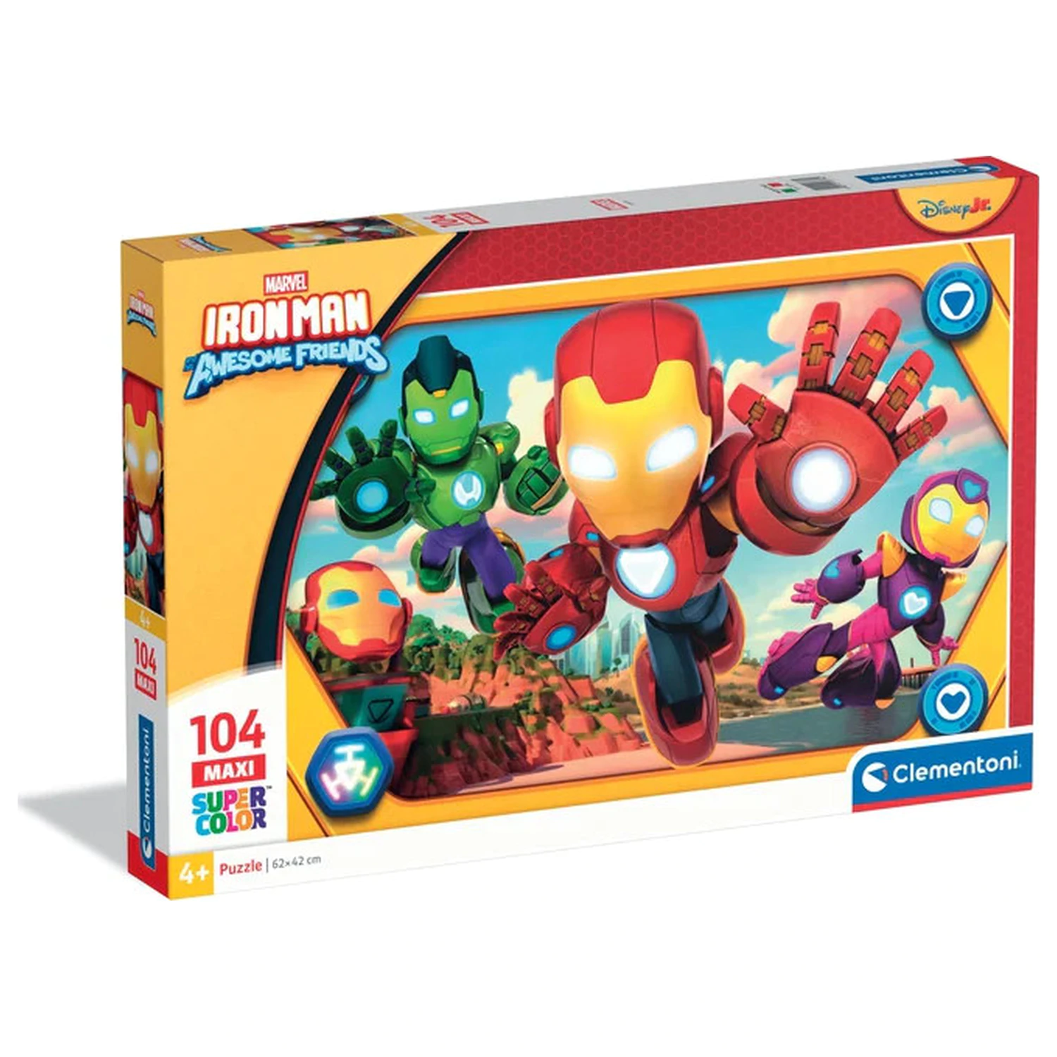 A Vasember és szupercsapata Hero Squad 104 db-os maxi puzzle  termékfotó