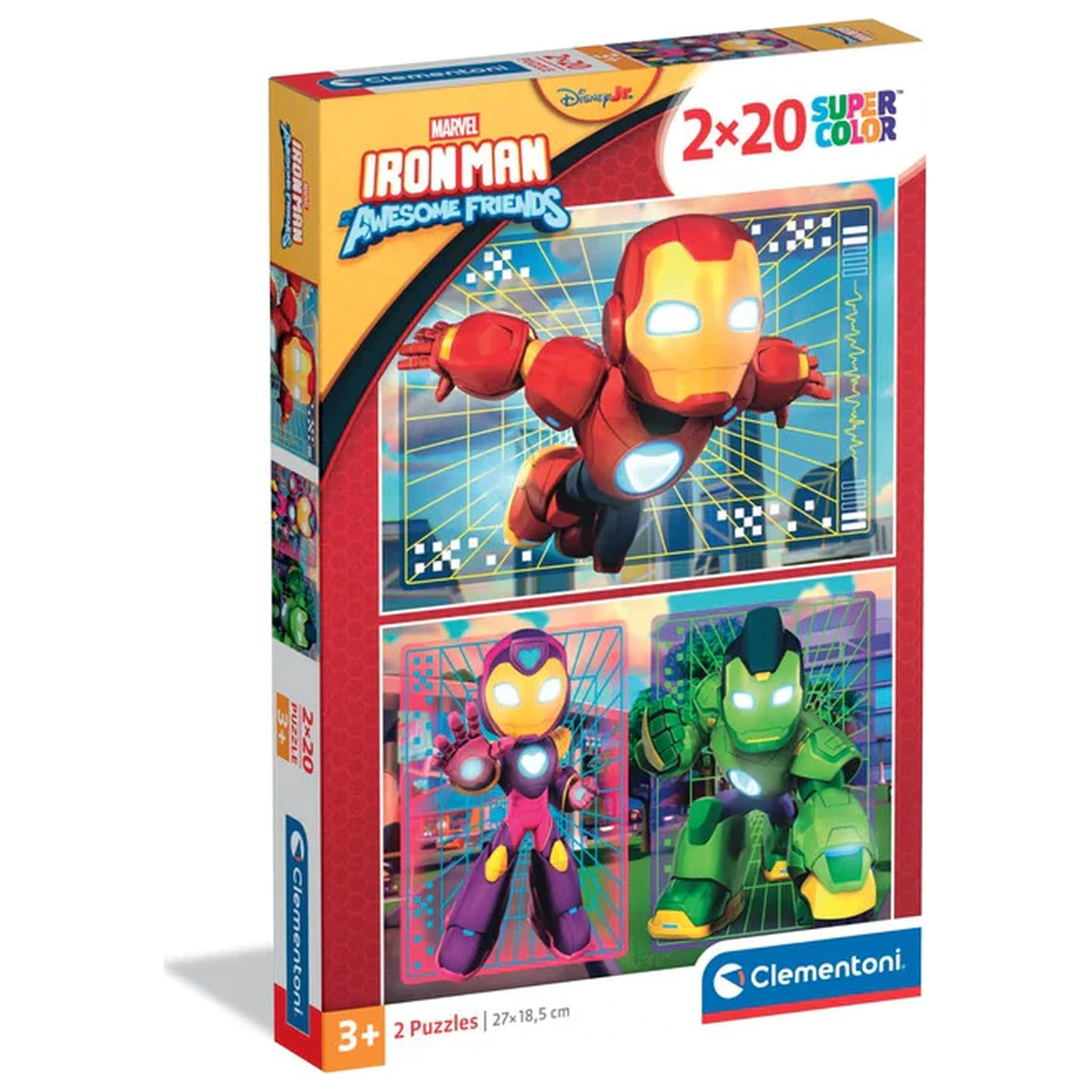 A Vasember és szupercsapata Hero Squad 2x20 db-os puzzle  termékfotó