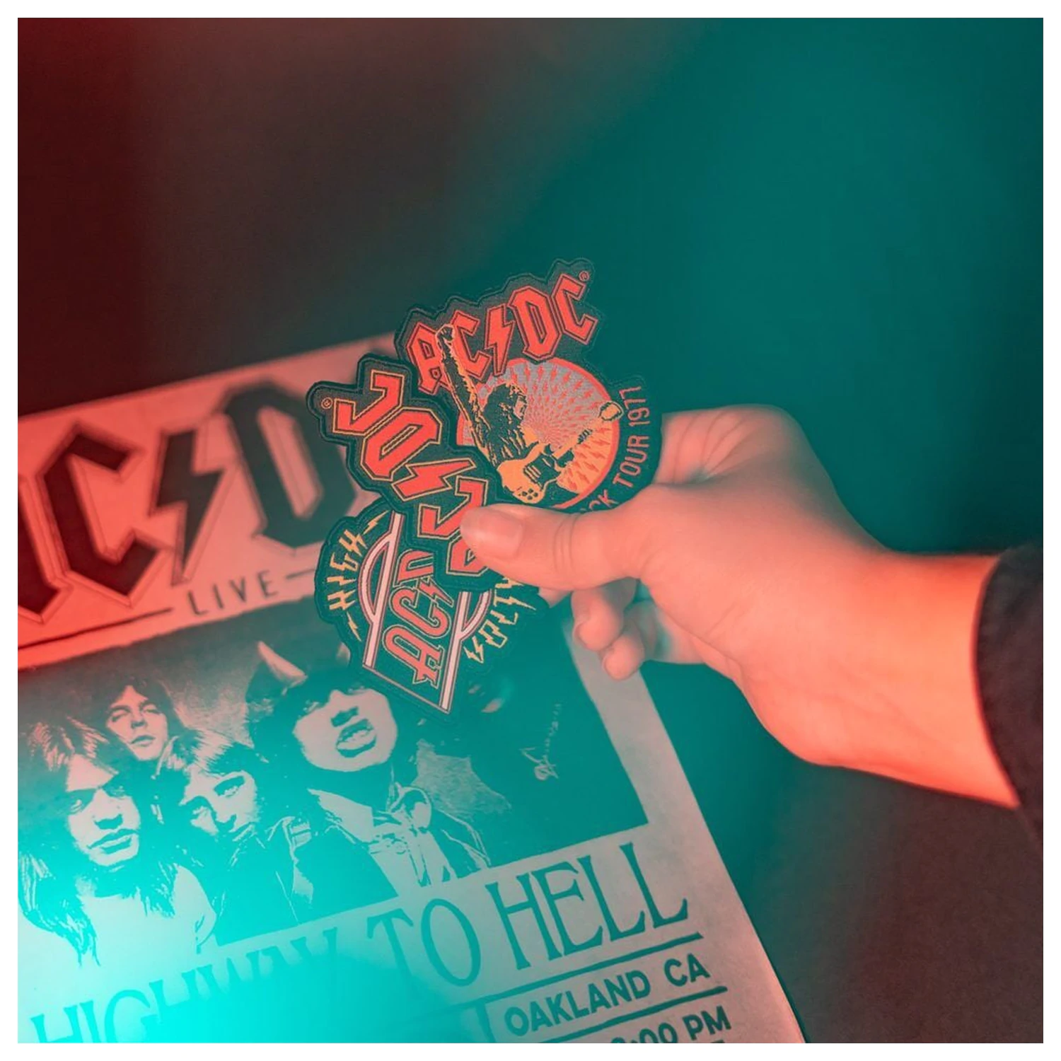 AC/DC 3 db-os felvarró csomag termékfotó