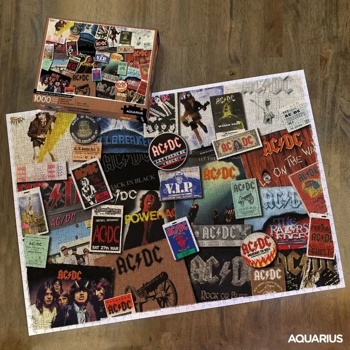 AC/DC Albums puzzle (1000 darab) termékfotó