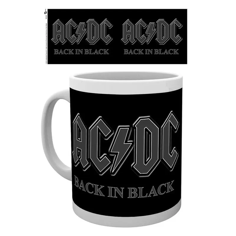 AC/DC Back in Black bögre termékfotó