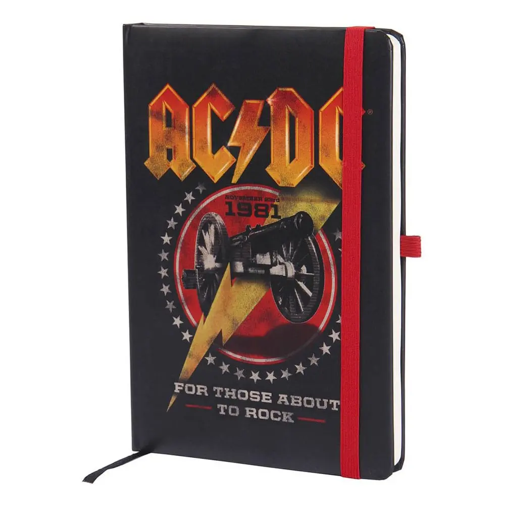 AC/DC For those about to rock A5 jegyzetfüzet termékfotó