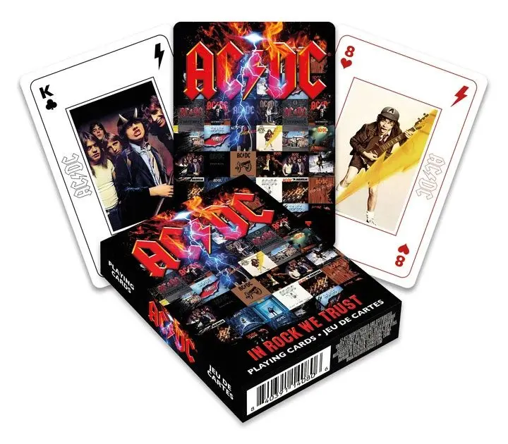 AC/DC Playing Cards In Rock We Trust termékfotó