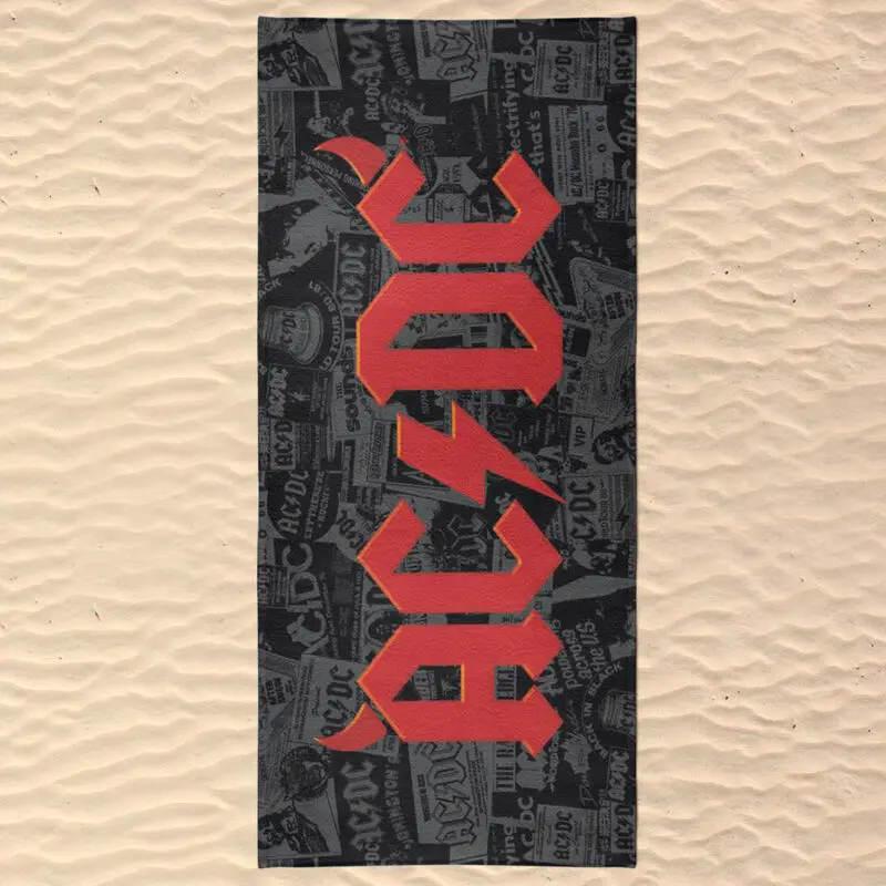 AC/DC mikroszálas törölköző termékfotó