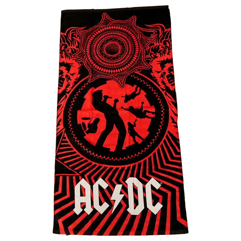 AC/DC pamut strand törölköző termékfotó