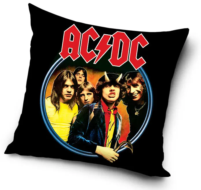 AC/DC párnahuzat 40*40 cm termékfotó