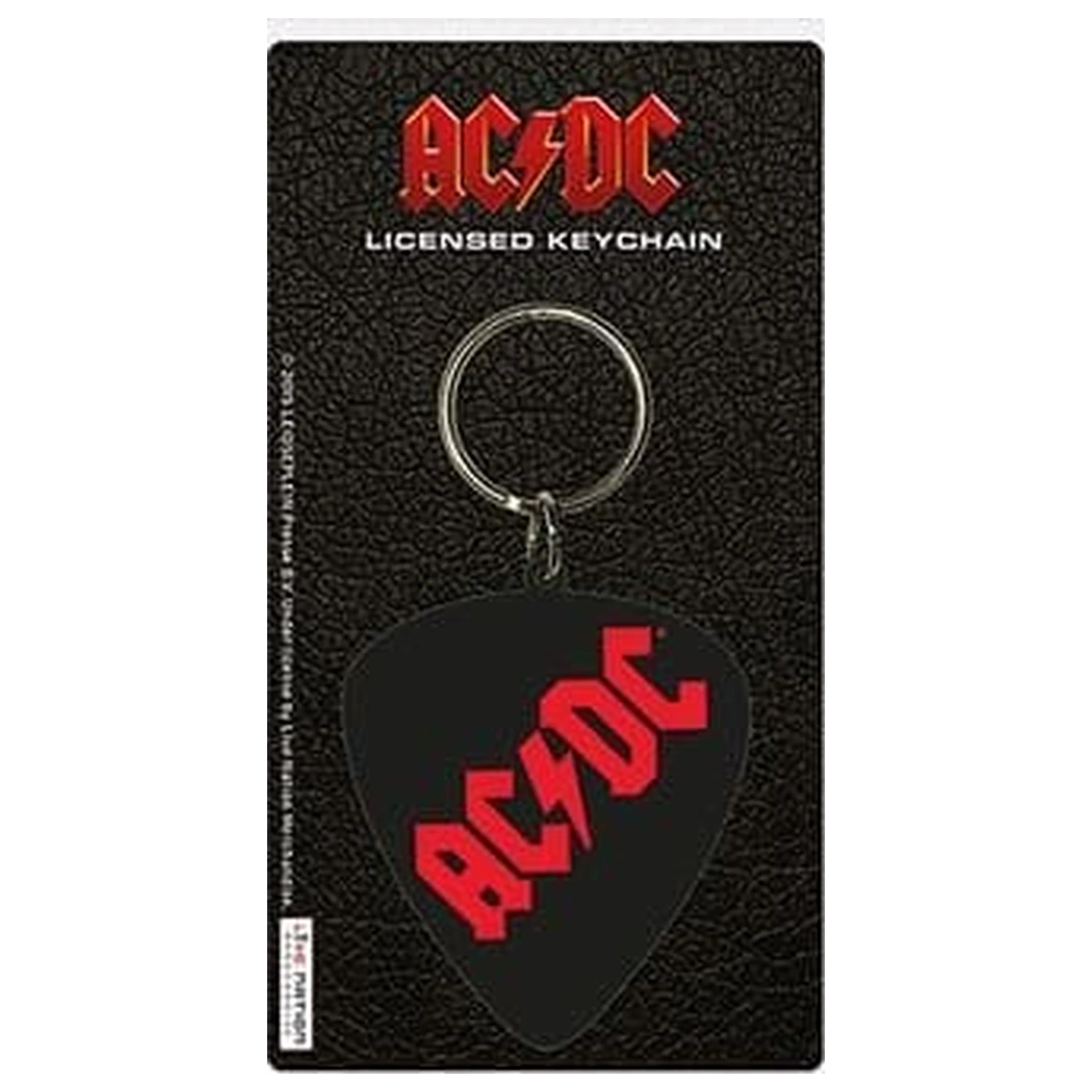 AC/DC PVC kulcstartó Plectrum termékfotó