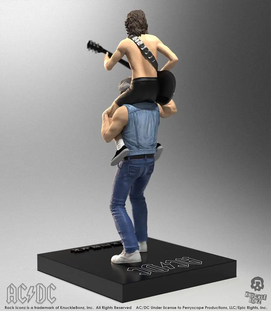 AC/DC Rock Iconz 1/9 Angus &amp; Brian szobor figura 27 cm termékfotó