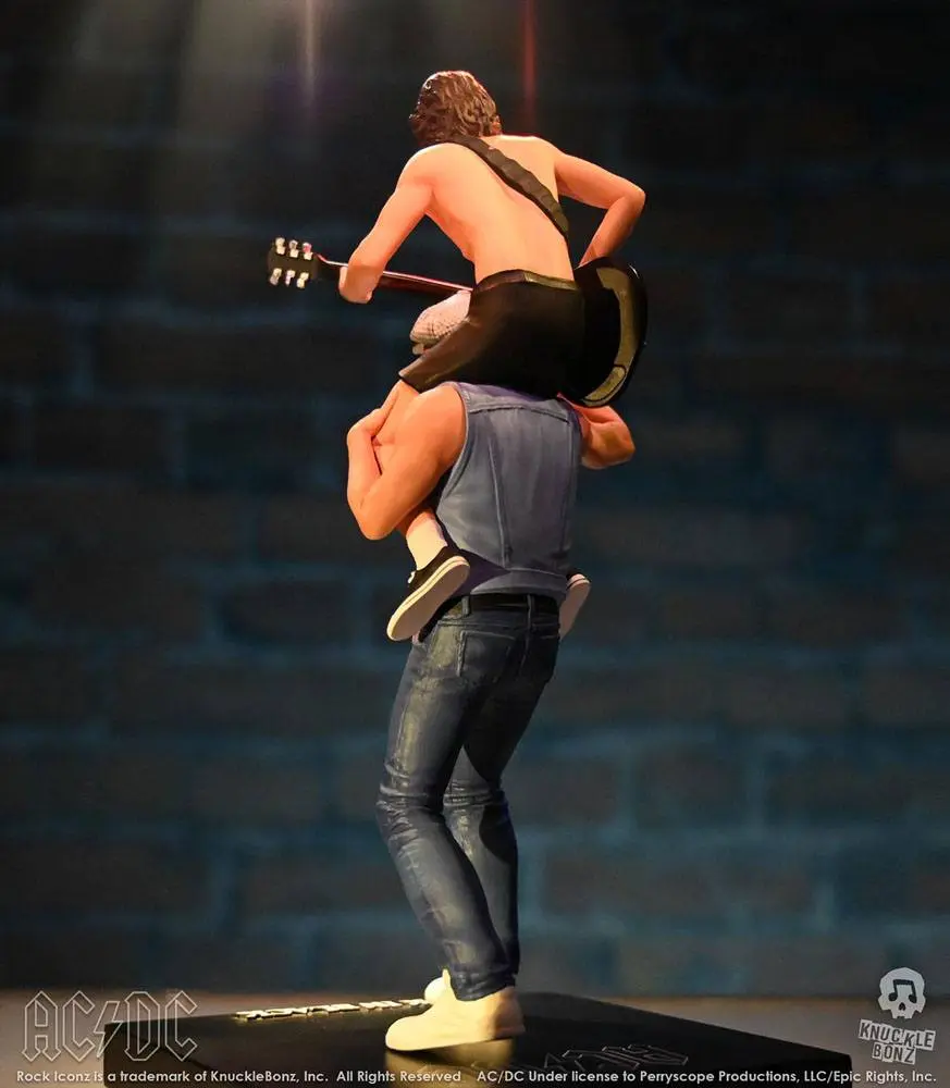 AC/DC Rock Iconz 1/9 Angus &amp; Brian szobor figura 27 cm termékfotó