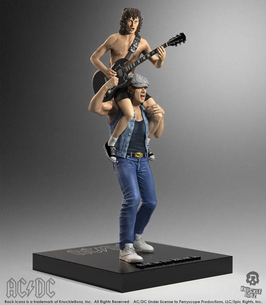 AC/DC Rock Iconz 1/9 Angus &amp; Brian szobor figura 27 cm termékfotó
