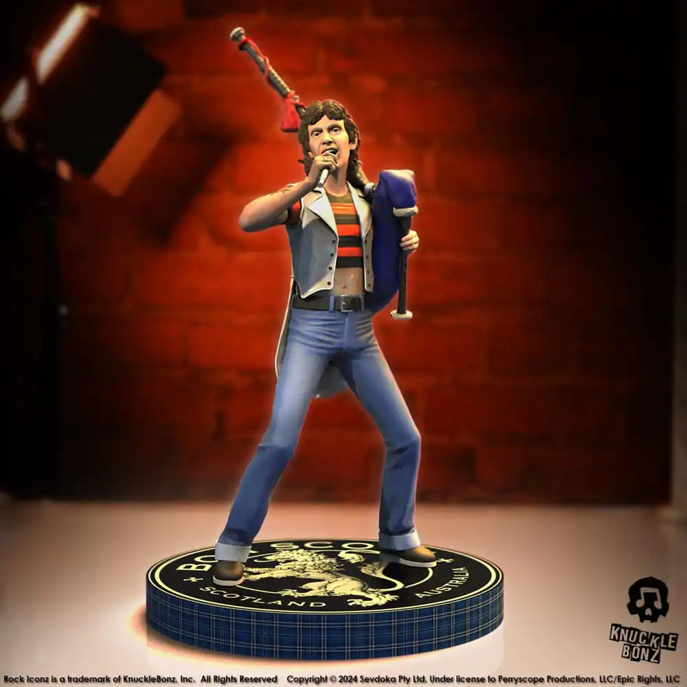 AC/DC Rock Iconz Statue Bon Scott II 24 cm termékfotó