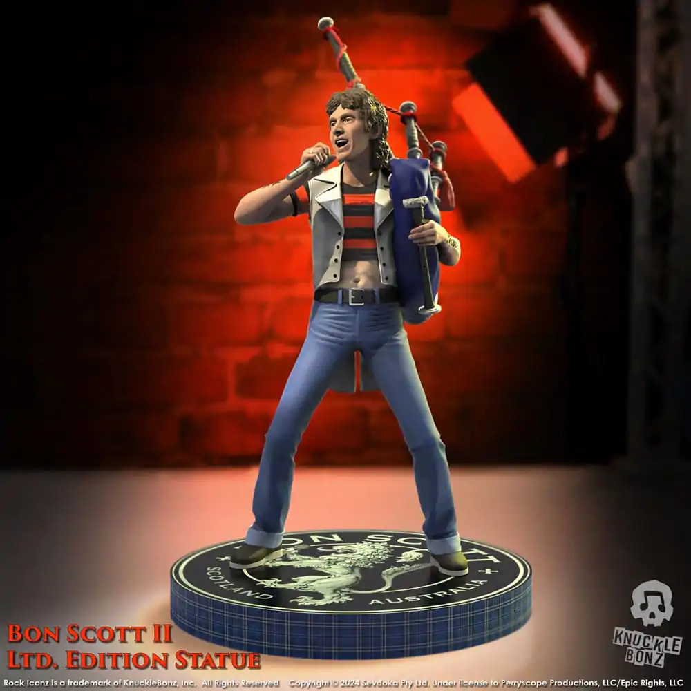 AC/DC Rock Iconz Statue Bon Scott II 24 cm termékfotó