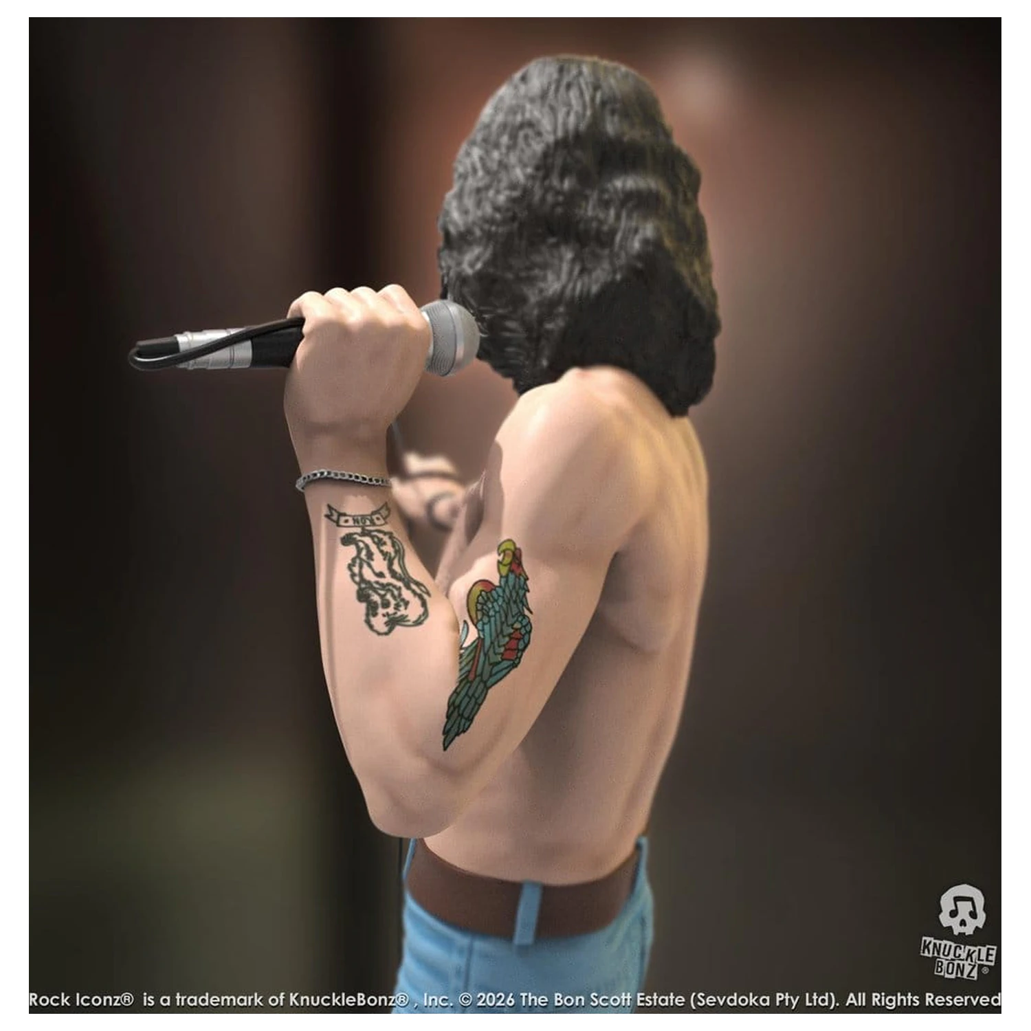 AC/DC Rock Iconz Bon Scott III szobor figura 22 cm termékfotó