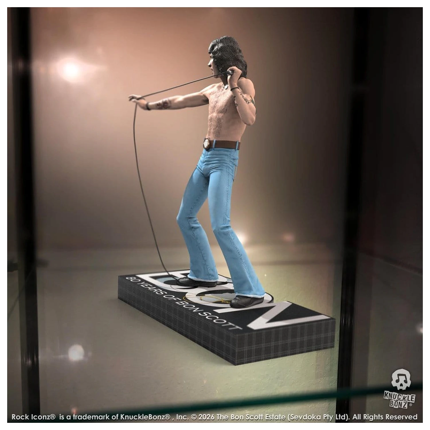 AC/DC Rock Iconz Bon Scott III szobor figura 22 cm termékfotó