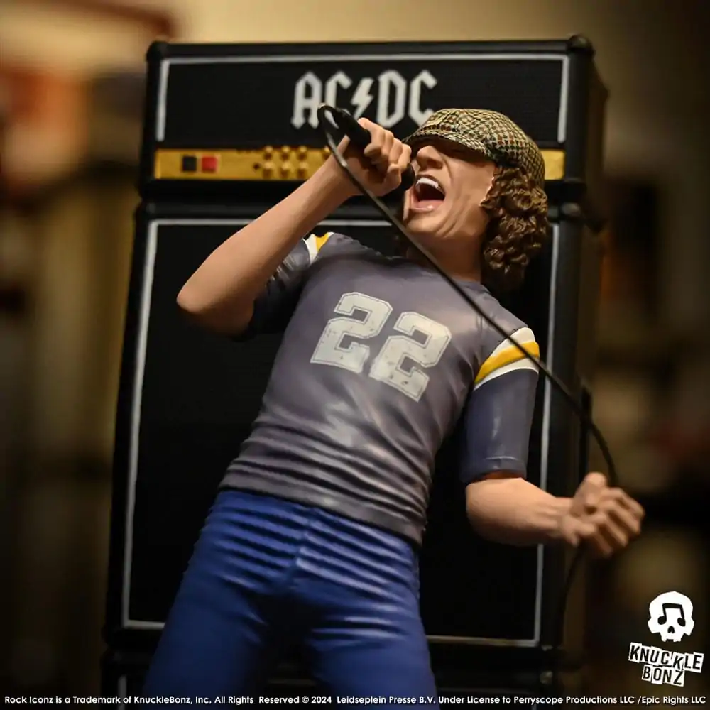 AC/DC Rock Iconz Statue Brian Johnson 23 cm termékfotó