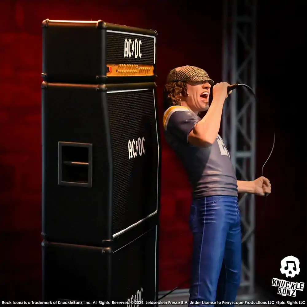 AC/DC Rock Iconz Statue Brian Johnson 23 cm termékfotó