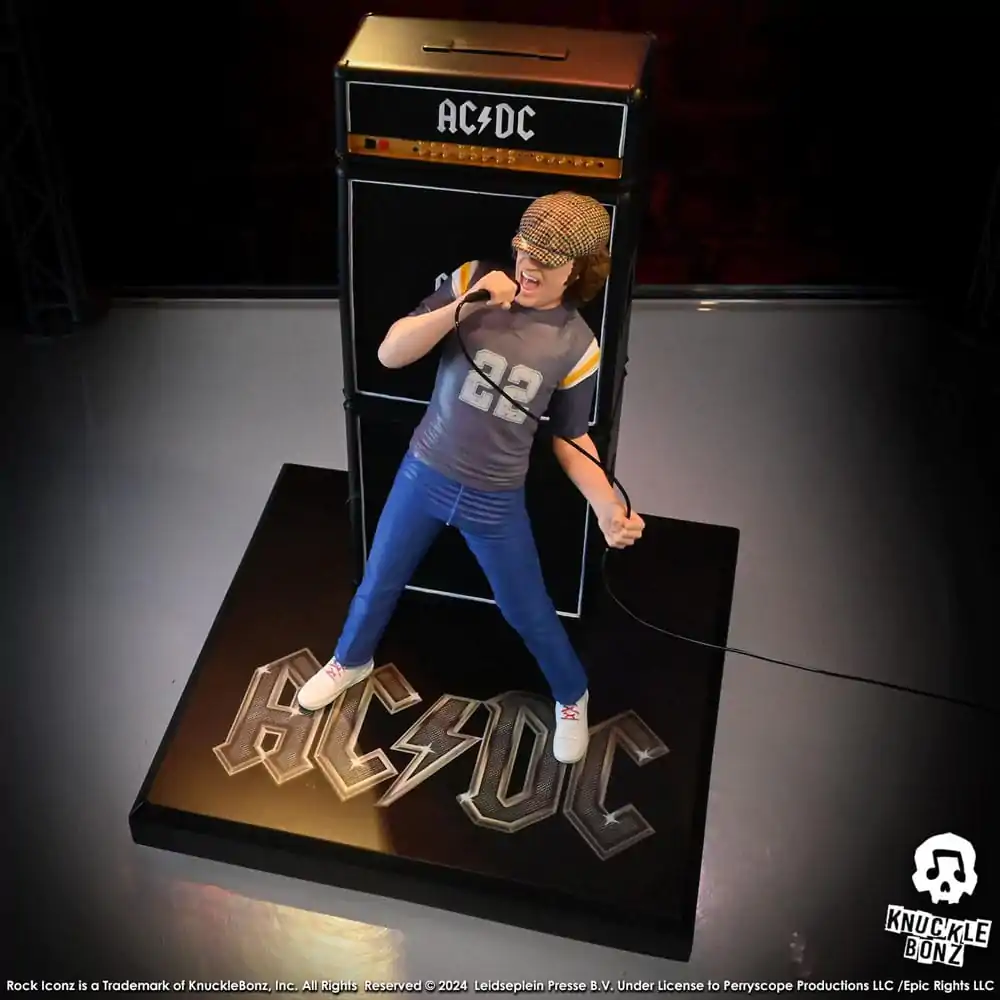 AC/DC Rock Iconz Statue Brian Johnson 23 cm termékfotó