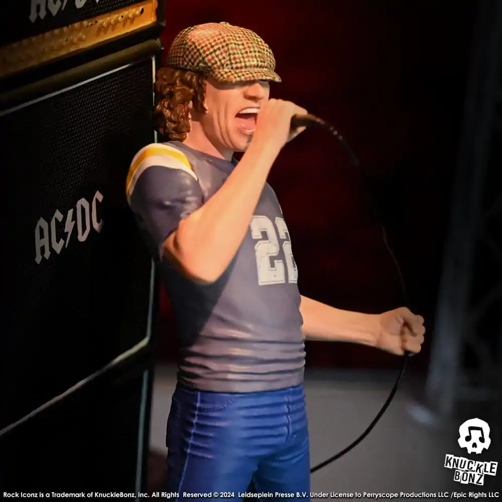 AC/DC Rock Iconz Statue Brian Johnson 23 cm termékfotó