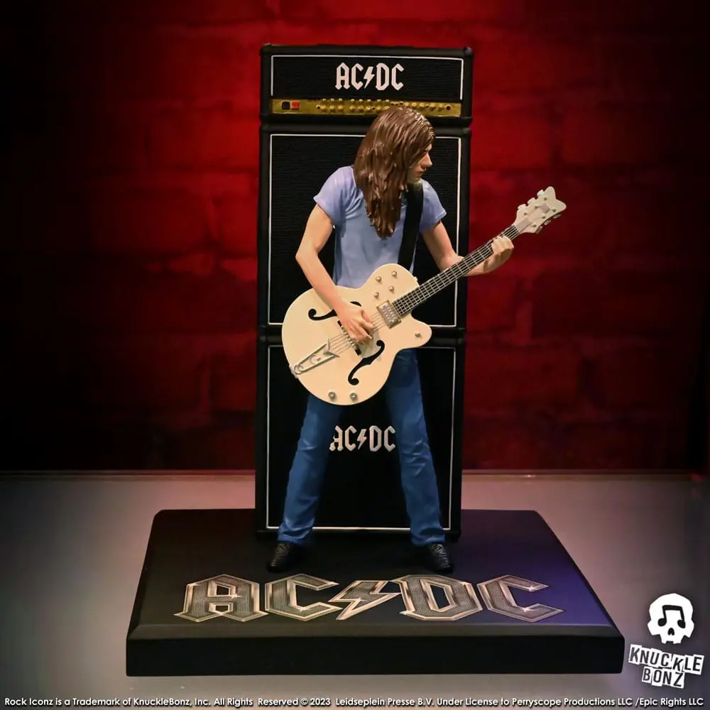 AC/DC Rock Iconz Malcolm Young II szobor figura 23 cm termékfotó