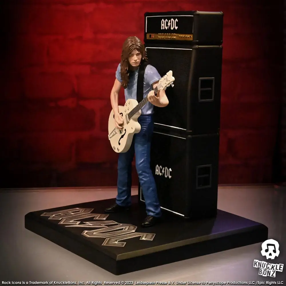 AC/DC Rock Iconz Malcolm Young II szobor figura 23 cm termékfotó