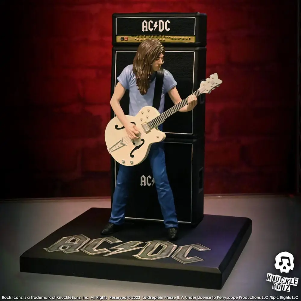 AC/DC Rock Iconz Malcolm Young II szobor figura 23 cm termékfotó