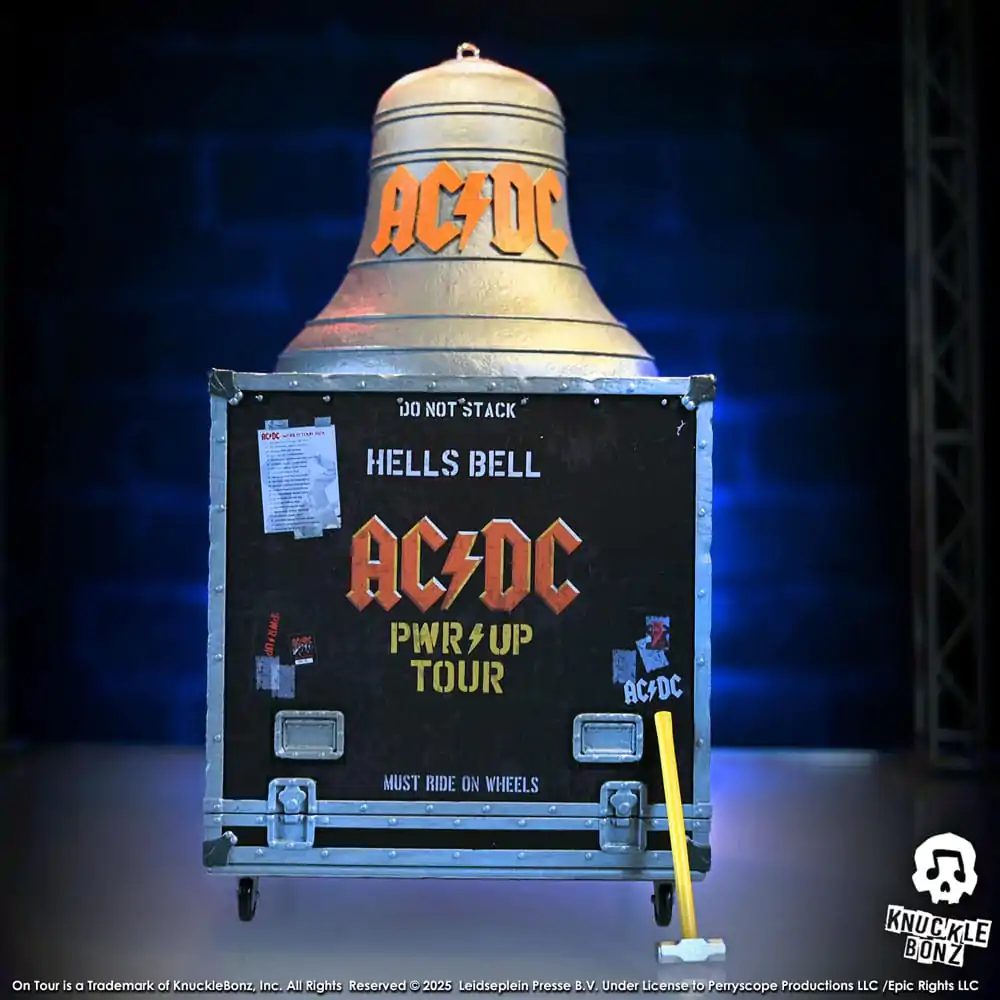 AC/DC Rock Ikonz On Tour PWR UP Tour Hells Bell szobor figura termékfotó