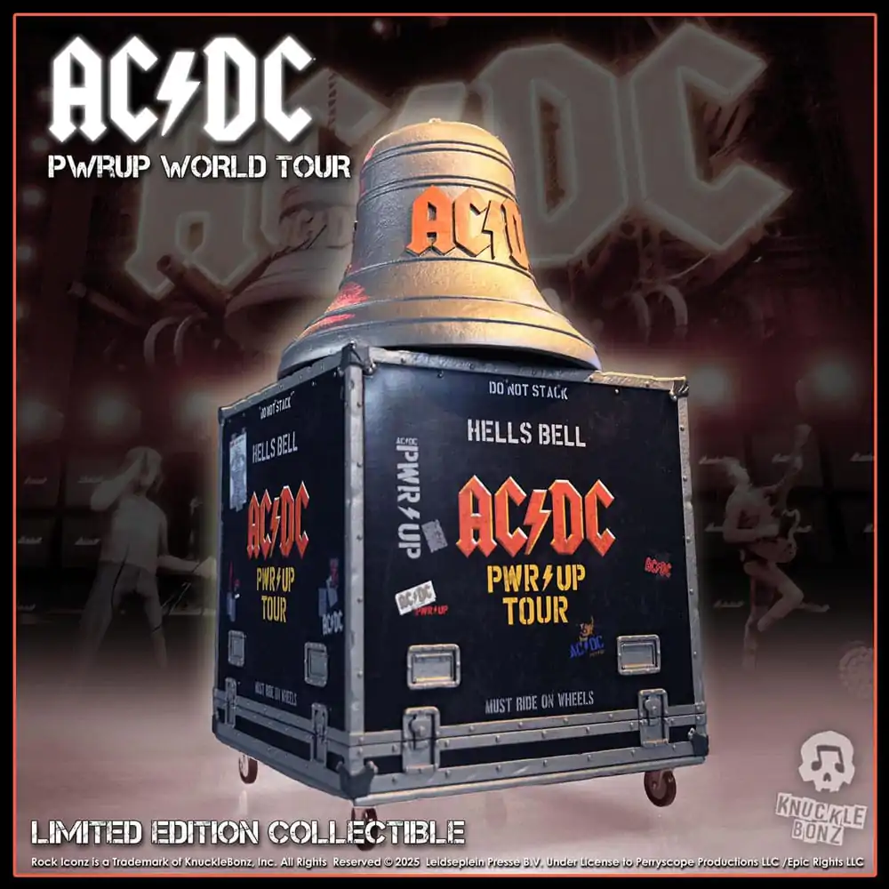AC/DC Rock Ikonz On Tour PWR UP Tour Hells Bell szobor figura termékfotó