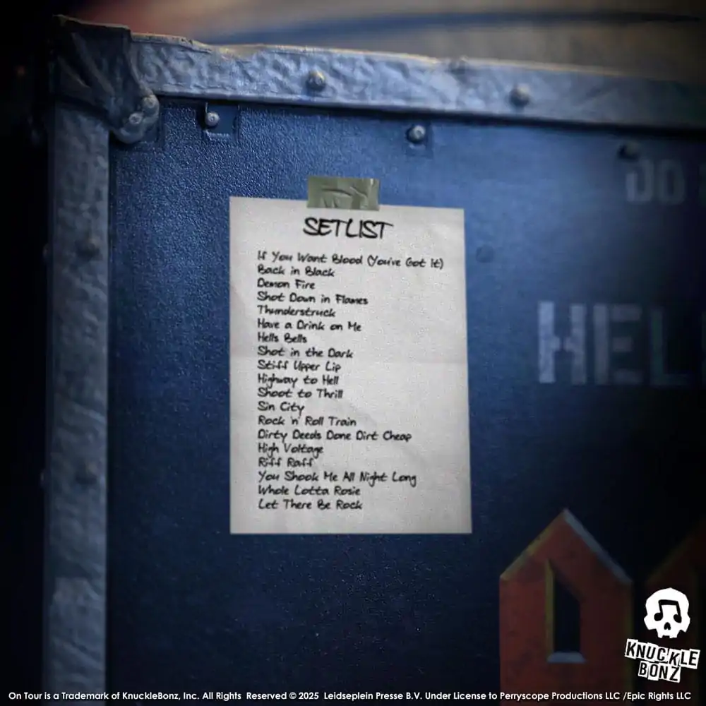 AC/DC Rock Ikonz On Tour PWR UP Tour Hells Bell szobor figura termékfotó