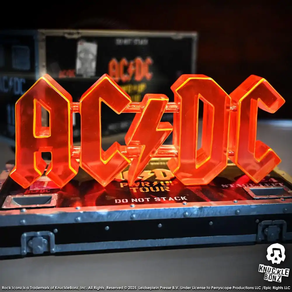 AC/DC Rock Ikonz On Tour PWR UP Tour Road Case szobor figura termékfotó