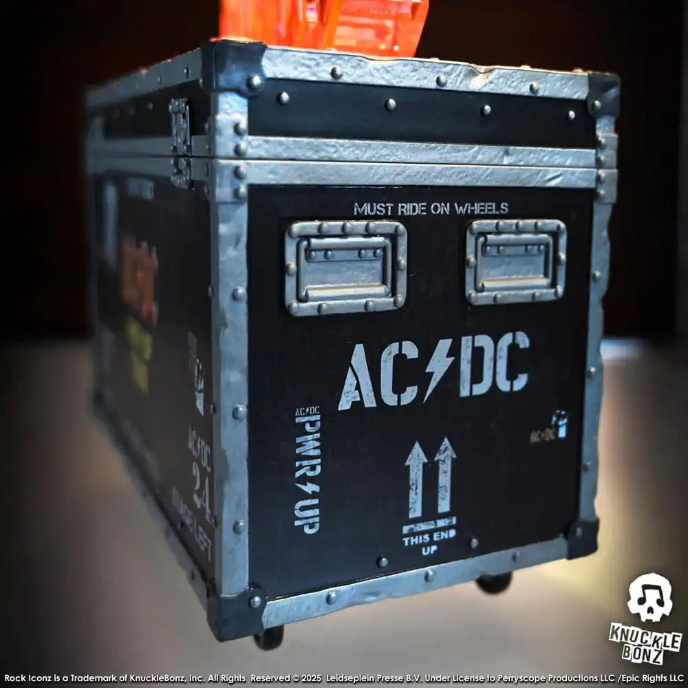 AC/DC Rock Ikonz On Tour PWR UP Tour Road Case szobor figura termékfotó
