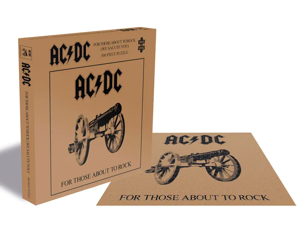 AC/DC Rock Saws For Those About To Rock puzzle (500 darab) termékfotó