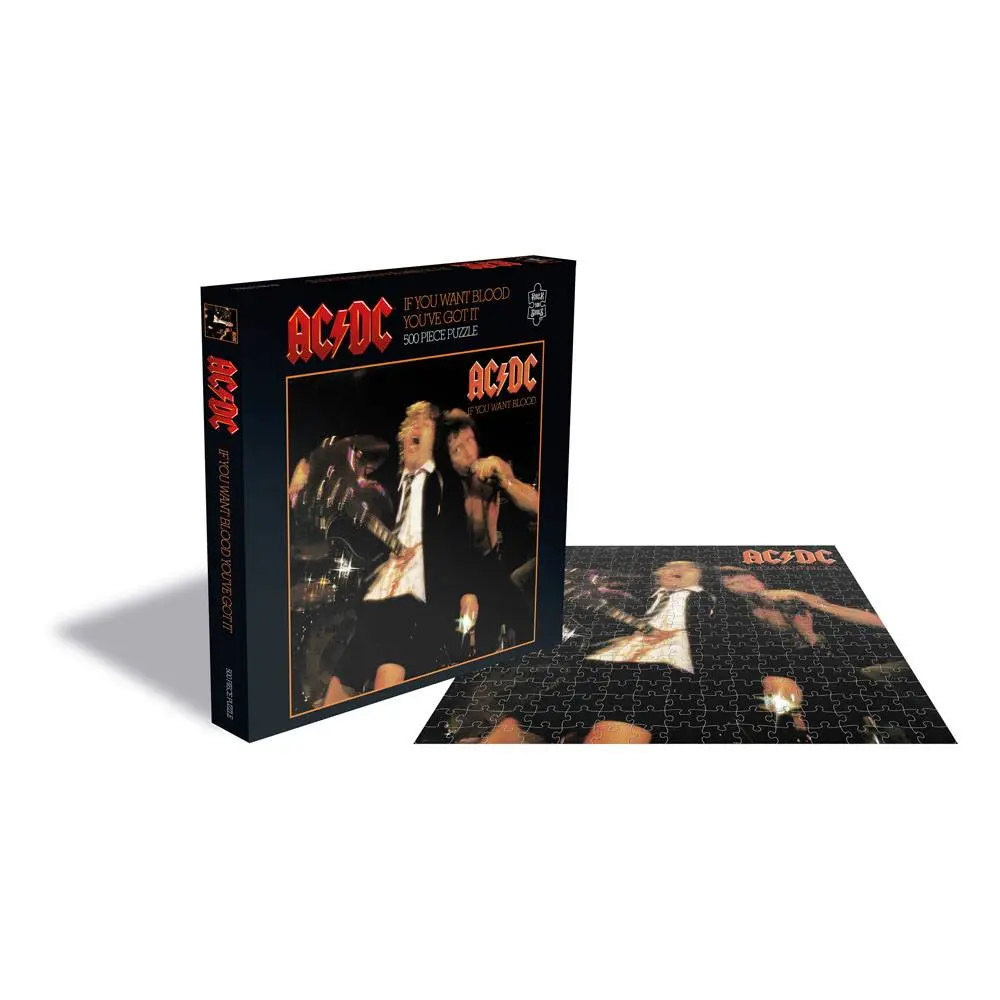 AC/DC Rock Saws If You Want Blood puzzle (500 darab) termékfotó