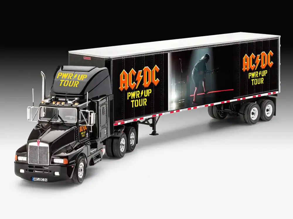 AC/DC Tour Truck & Trailer modell készlet ajándékcsomag 55 cm termékfotó