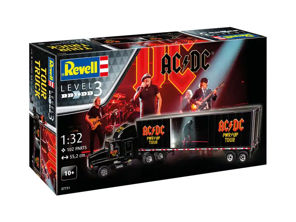 AC/DC Tour Truck & Trailer modell készlet ajándékcsomag 55 cm termékfotó