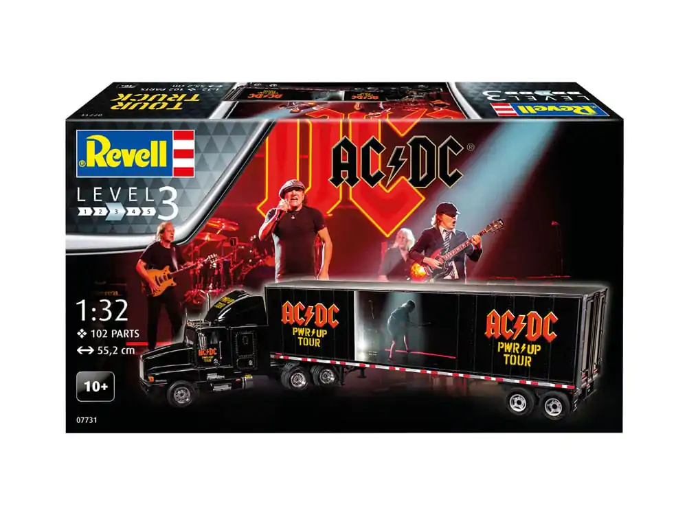 AC/DC Tour Truck & Trailer modell készlet ajándékcsomag 55 cm termékfotó