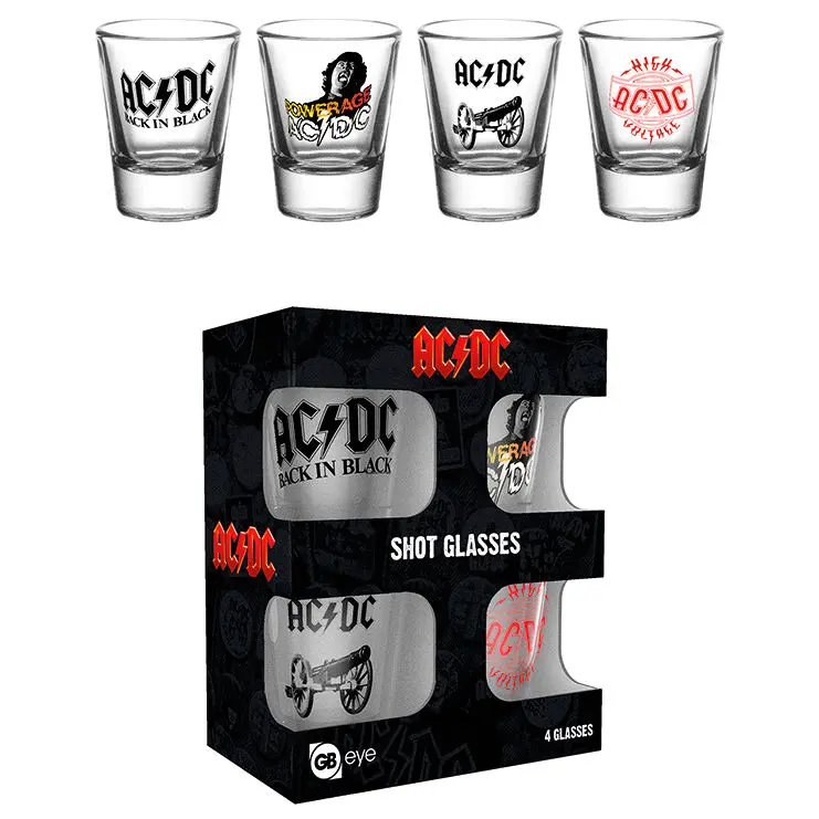 ACDC 4-es feles pohár csomag termékfotó