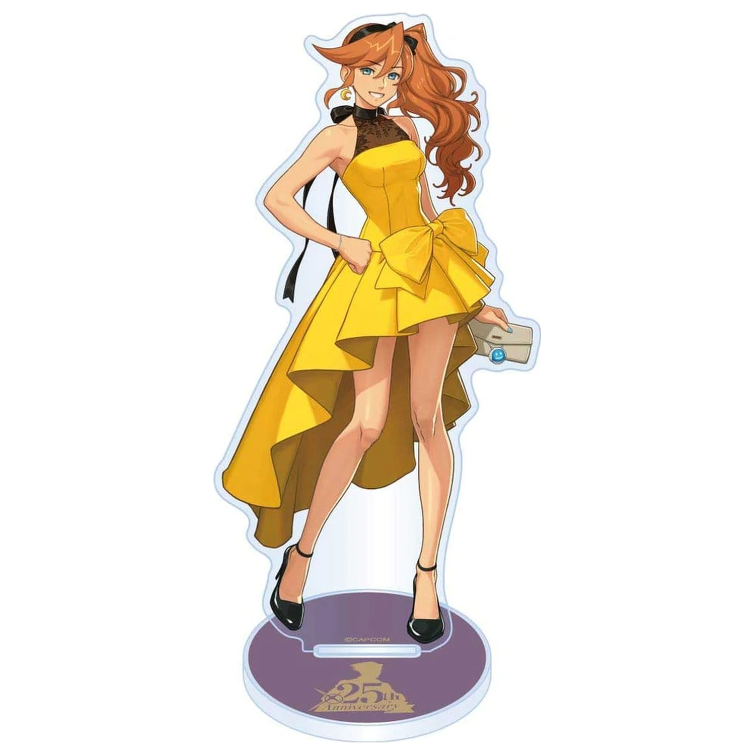 Ace Attorney 25th Anniversary akril figura Athena Cykes Main Visual termékfotó