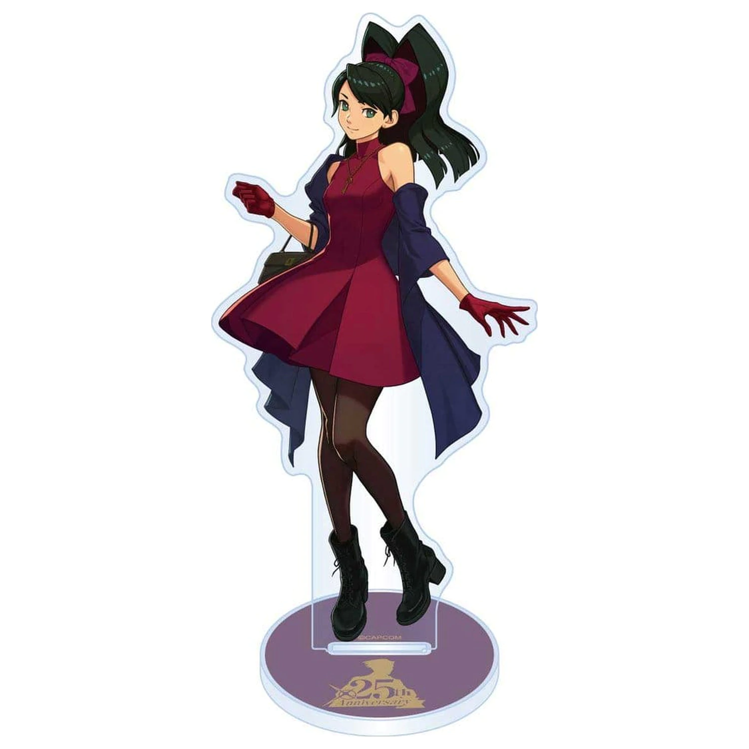 Ace Attorney 25th Anniversary akril figura Kay Faraday Main Visual termékfotó
