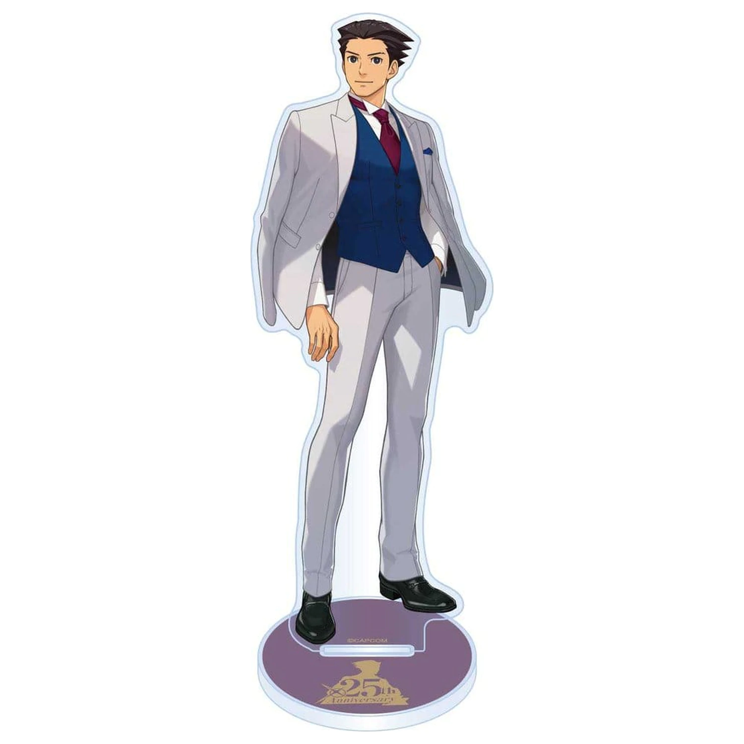 Ace Attorney 25th Anniversary akril figura Main Visual Phoenix Wright termékfotó