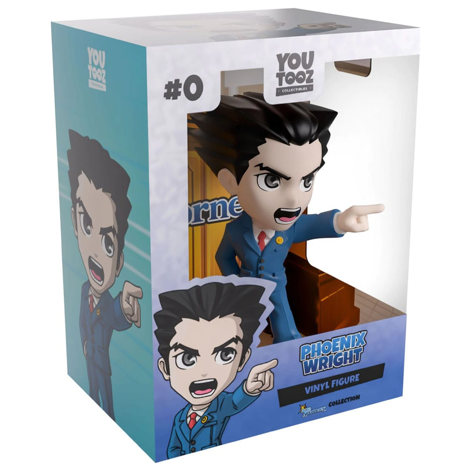 Ace Attorney Vinyl figura Phoenix Wright 13 cm          termékfotó