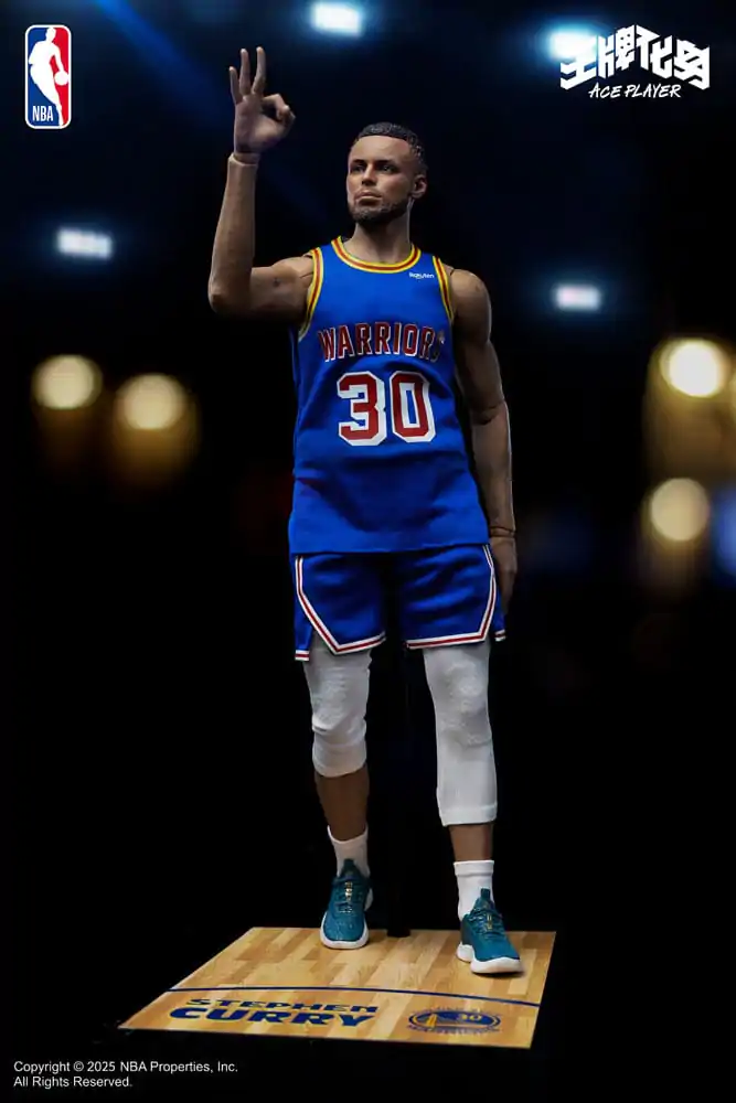 Ace Player 1/6 Stephen Curry szobor figura 31 cm (Deluxe Version) termékfotó