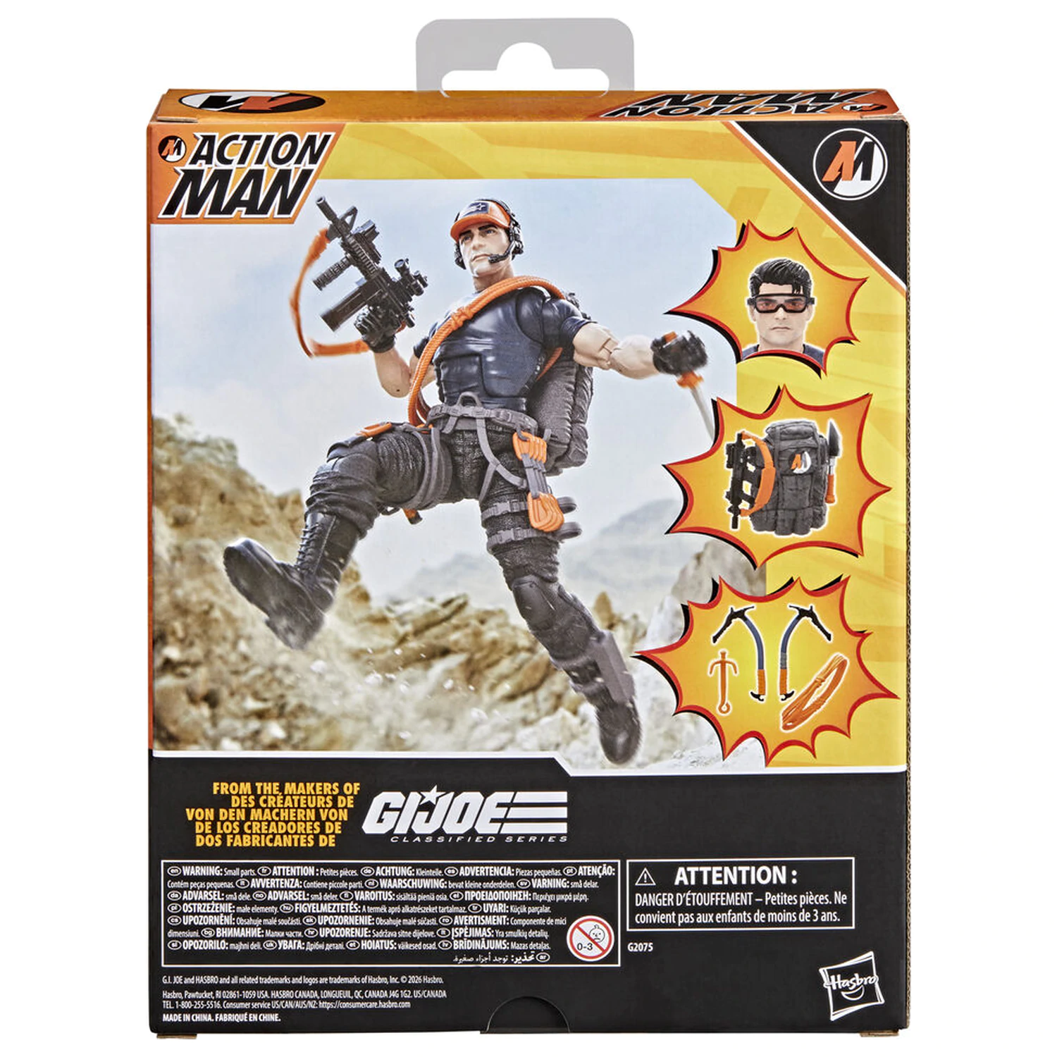 Action Man Classified Series GI Joe figura 15cm termékfotó