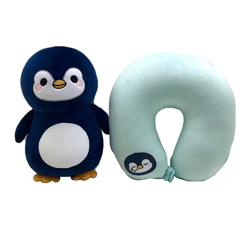 Adoramals Penguin Swapseazzz travel pillow + plush toy termékfotó