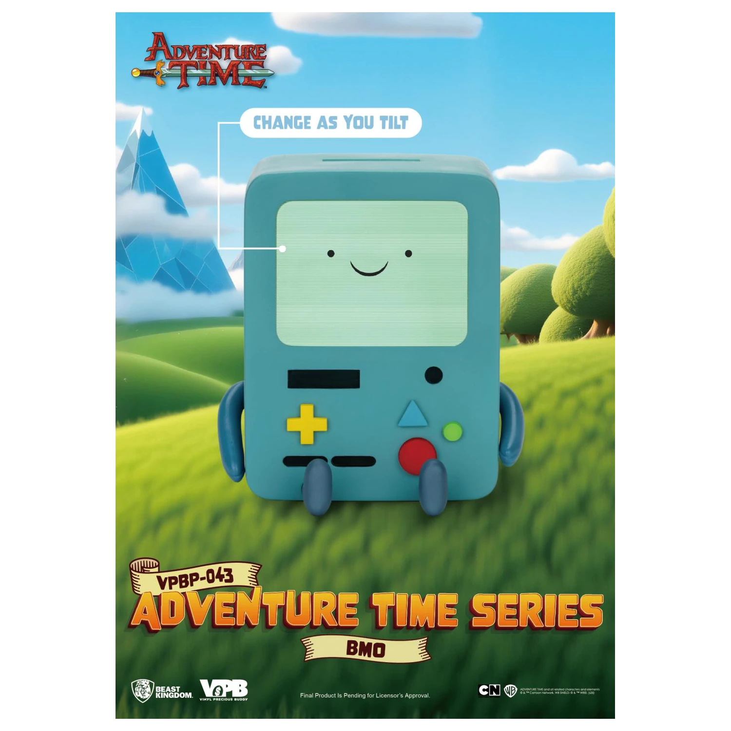 Adventure Time BMO Vinyl persely figura 9.6cm termékfotó