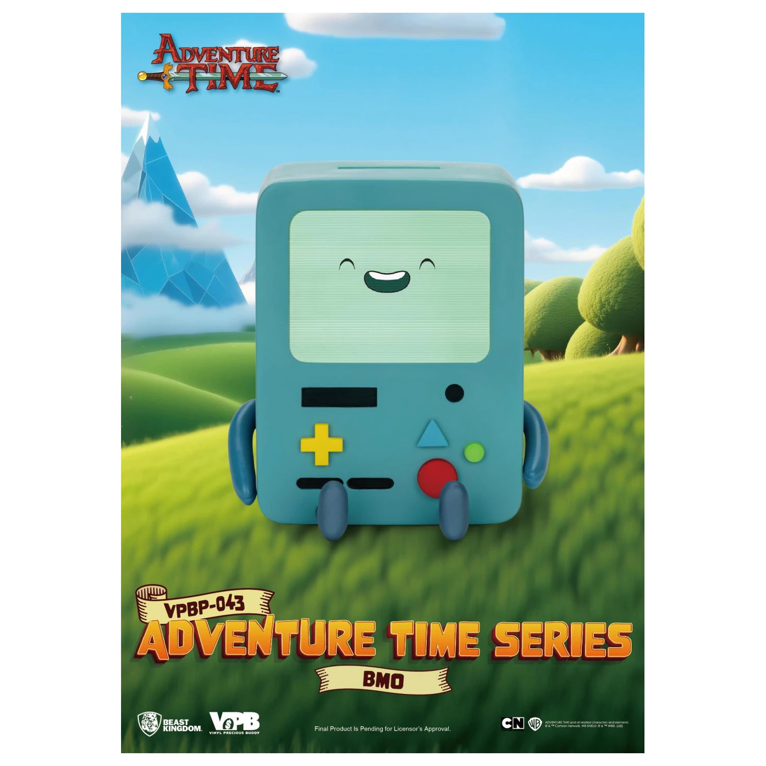 Adventure Time BMO Vinyl persely figura 9.6cm termékfotó